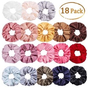 Whaline 18-Pack Scrunchies